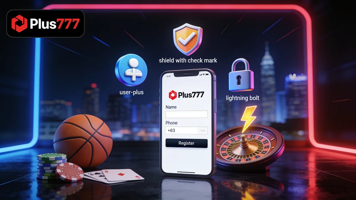 How to Log In to plus777 Asia for players in the Philippines